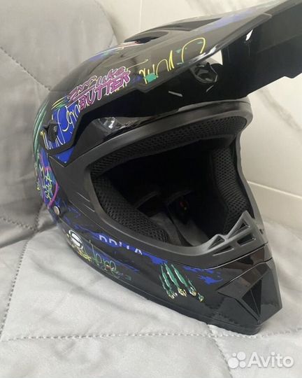 Мотошлем кроссовый