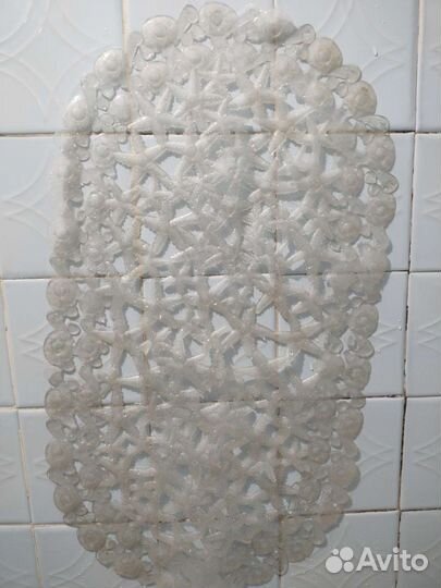 Силиконовый коврик для ванны