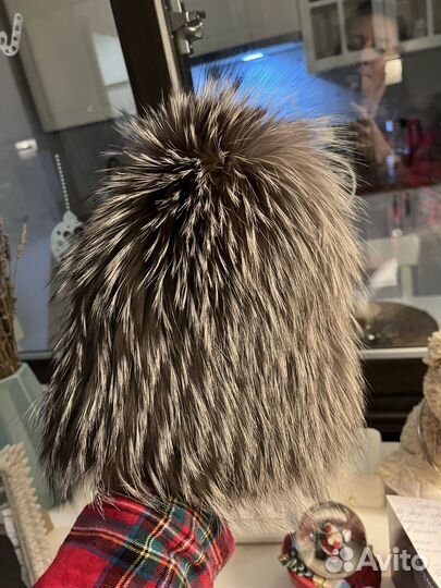 Шапка из натурального меха женская