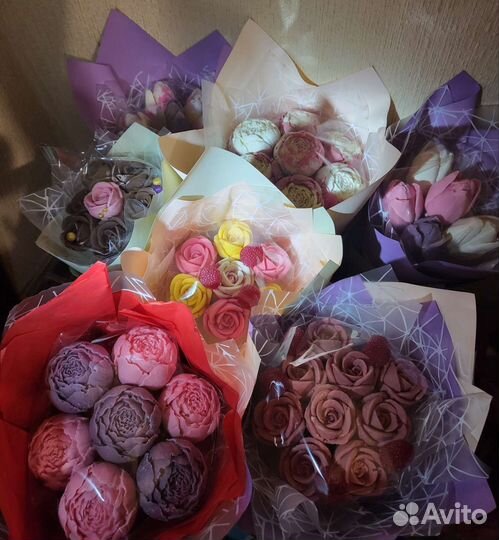 Шоколадные цветы