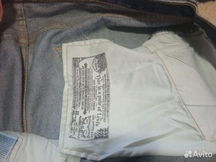 Джинсы мужские levis новые