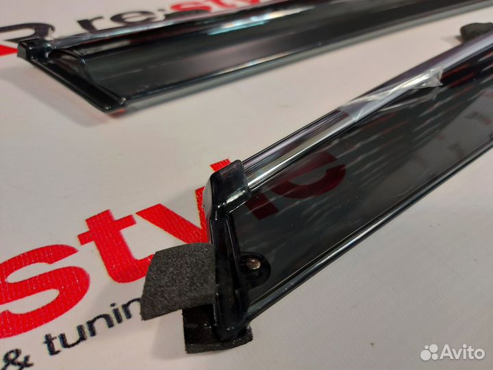 Ветровики Honda Fit 07-13г Kanglong