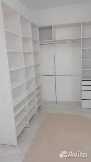 Гардеробная система хранения/ гардеробная на заказ