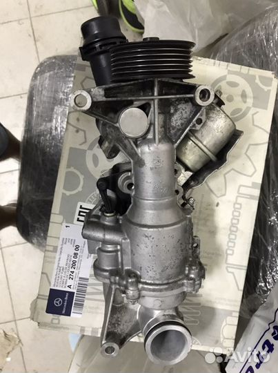 Насос системы охлаждения двс М274