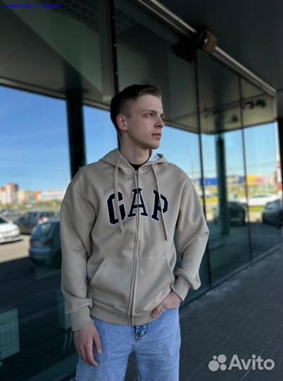 Зип-худи GAP бежевый (Арт.88825)