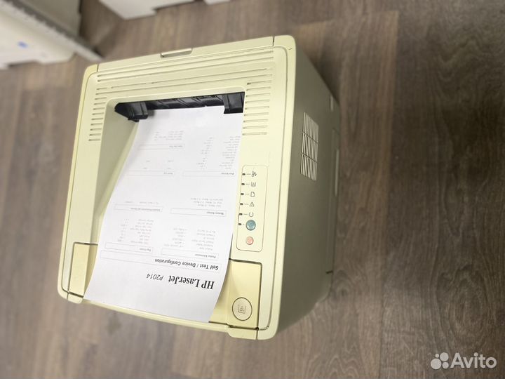 Принтер лазерный HP LaserJet P2014, ч/б, A4