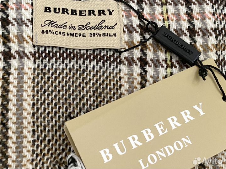 Твидовый шарф в коробке с пакетом Burberry