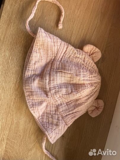 Панамка муслиновая на девочку