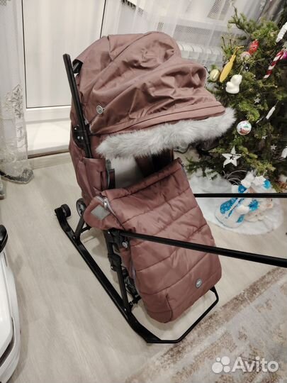 Детские санки коляска бу