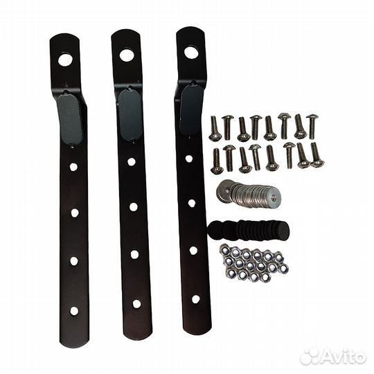 Рамки крепления боковых кофров FRM-1503 хром