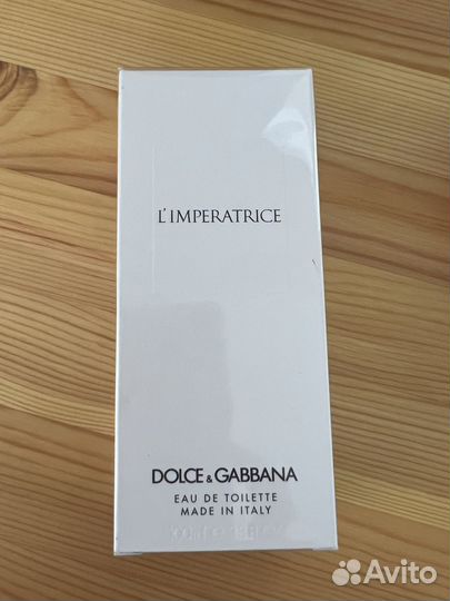 Dolce & gabbana L'Imperatrice 100ml Новые