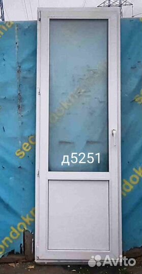 Дверь пластиковая Б/У 2260(в)х750(ш)