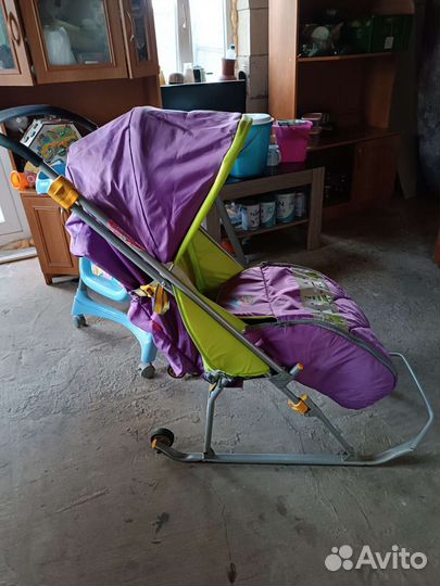 Коляска санки