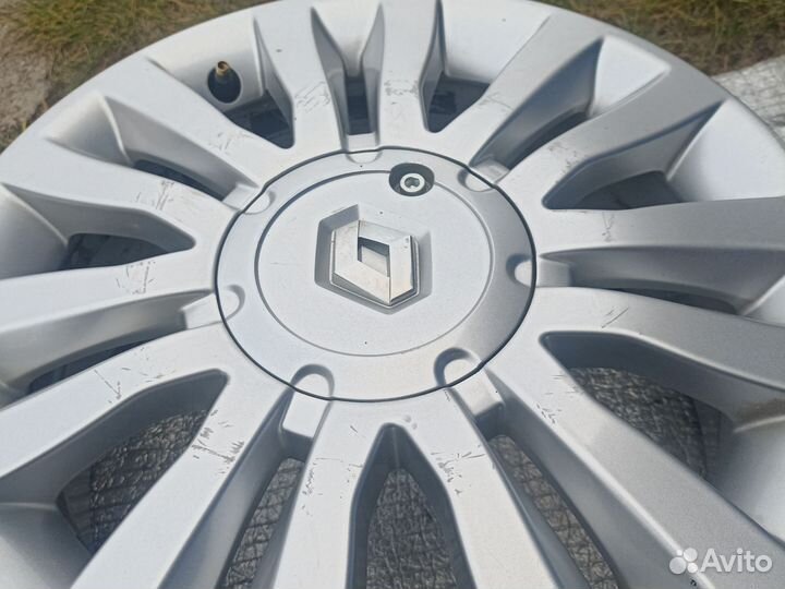 Литые диски r 15 renault logan оригинал