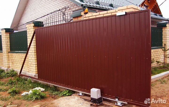 Забор 3д зеленый, высота 2 м. Без посредников