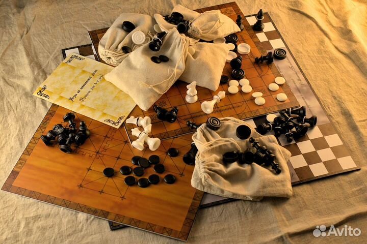 Уникальный набор настольных игр