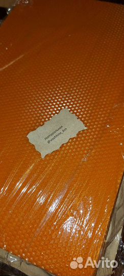 Вощина натуральная, пасечная и свечи ручной работы