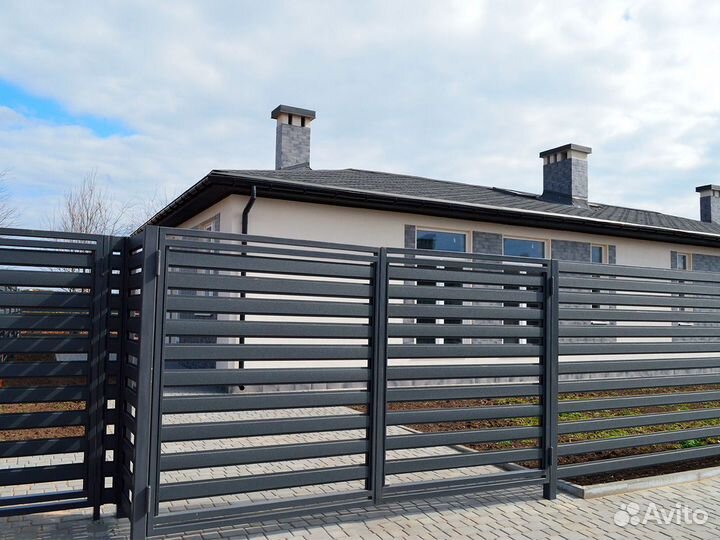 Металлический забор Ранчо 4D, жалюзи, штакетник