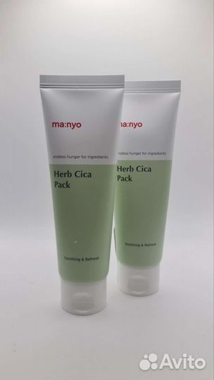 Успокаивающая маска с экстрактом зеленог чая Manyo