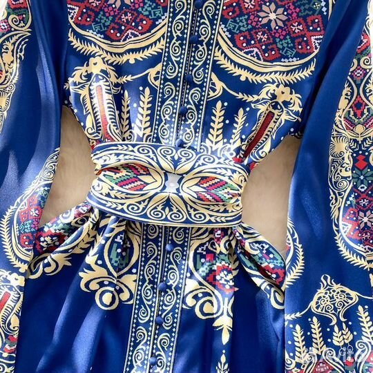 Нарядное мусульманское платье