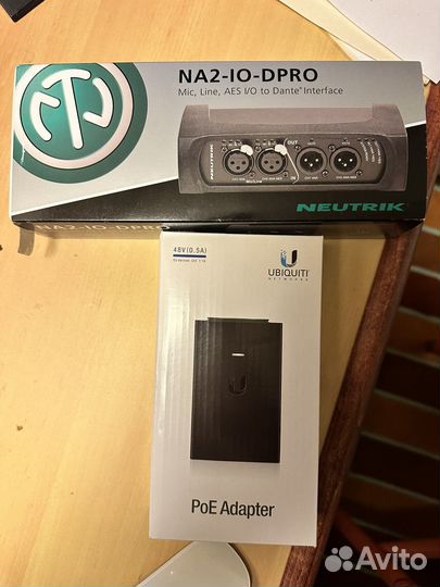 Neutrik na2 io dpro аудиоинтерфейс dante/aes