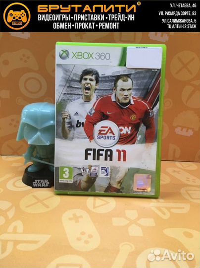 Xbox 360 FIFA 11 (русская версия) б/у