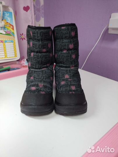 Зимние сапожки для девочки