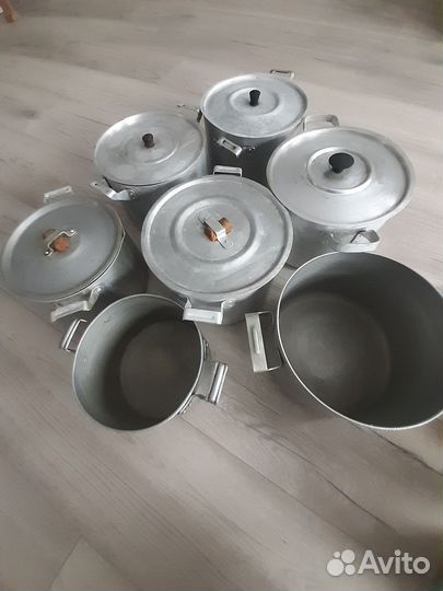 Кастрюли алюминиевые СССР