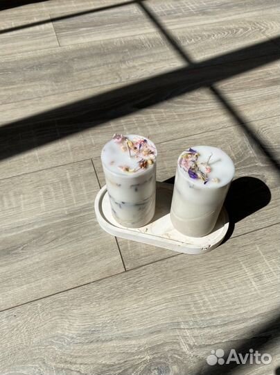 Свечи ручнй работы