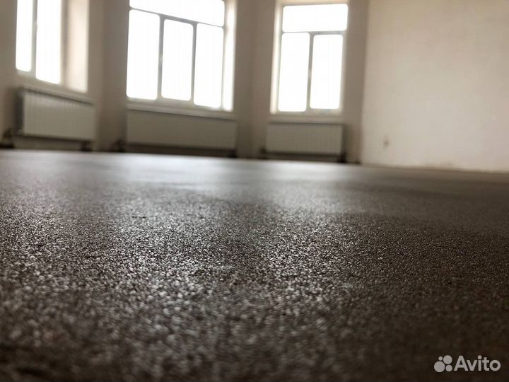 Полусухая стяжка пола за 1 день