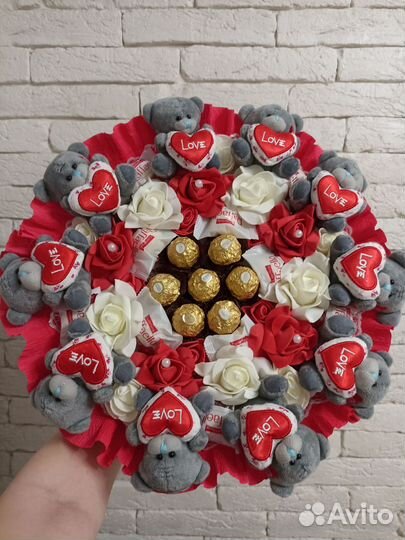 Букет, подарок девушке, сюрприз