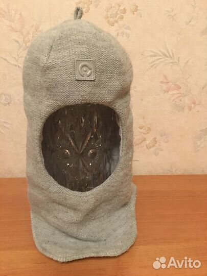 Шапка шлем для мальчика