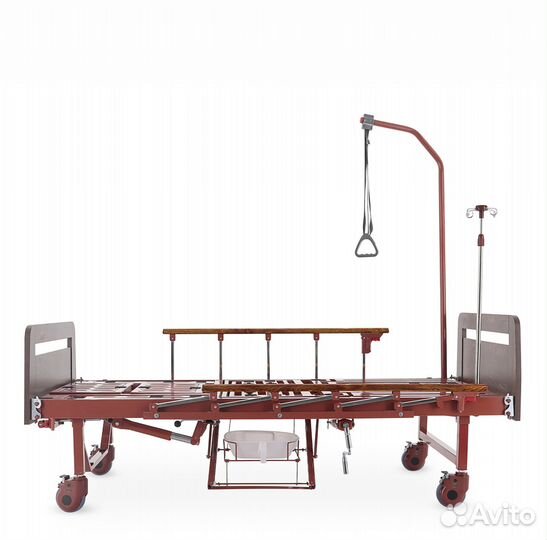 Медицинская кровать железная для лежачих больных