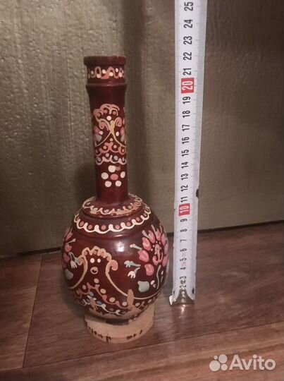 Деревянная ваза