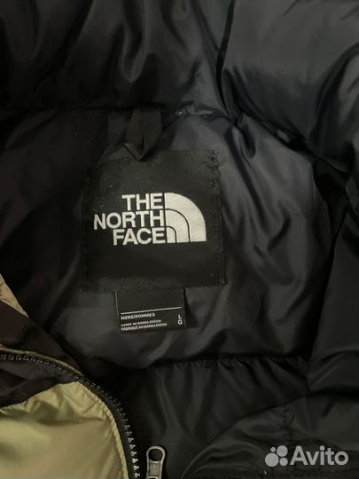 The north face пуховик