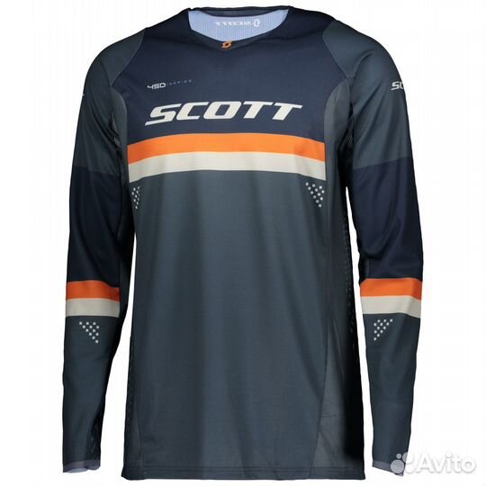 Комплект кросс эндуро scott 450 Podium blue/orange
