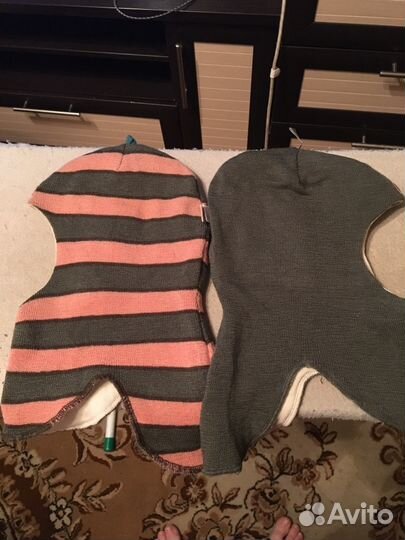 Шапка-шлем Kivat только полосатая