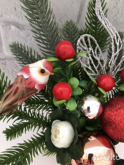 Новогодняя композиция Букет