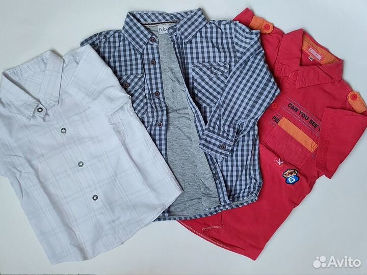 Рубашки школьные и брюки для мальчиков