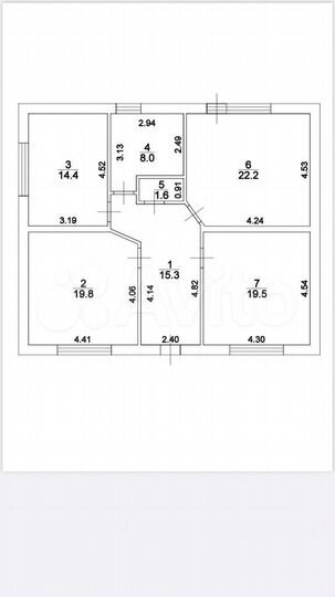 Дом 140 м² на участке 4,2 сот.