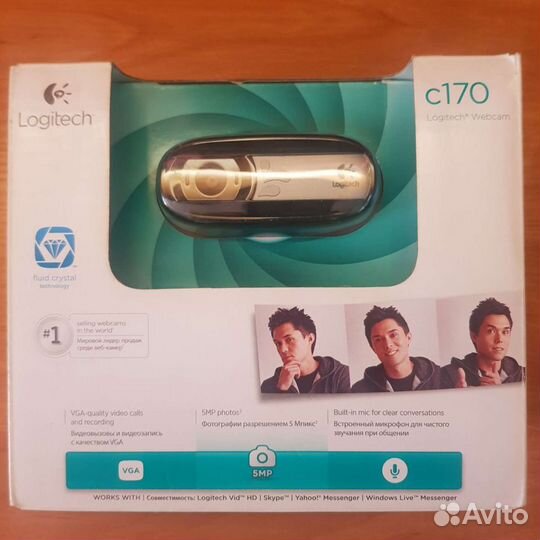 Веб-камера Logitech C170