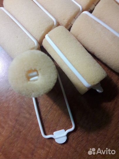 Бигуди пластмассовые и поролоновые