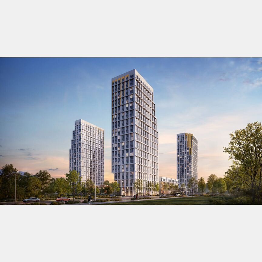 2-к. квартира, 51,2 м², 4/29 эт.