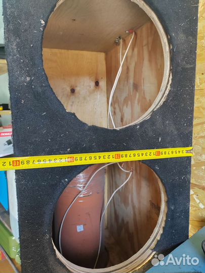 Короб под 2 12 сабвуфера