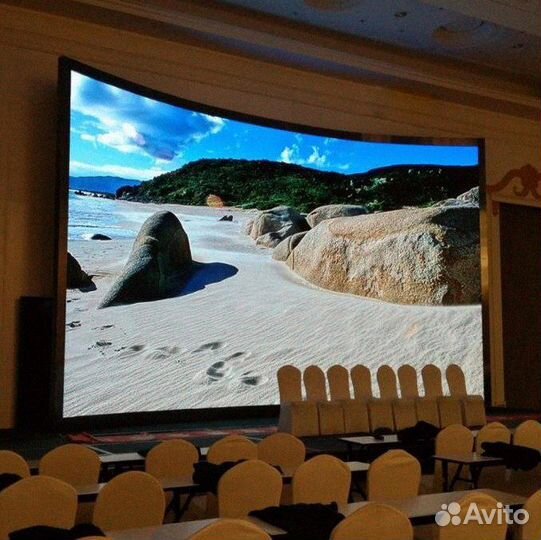 Рекламный экран для помещений