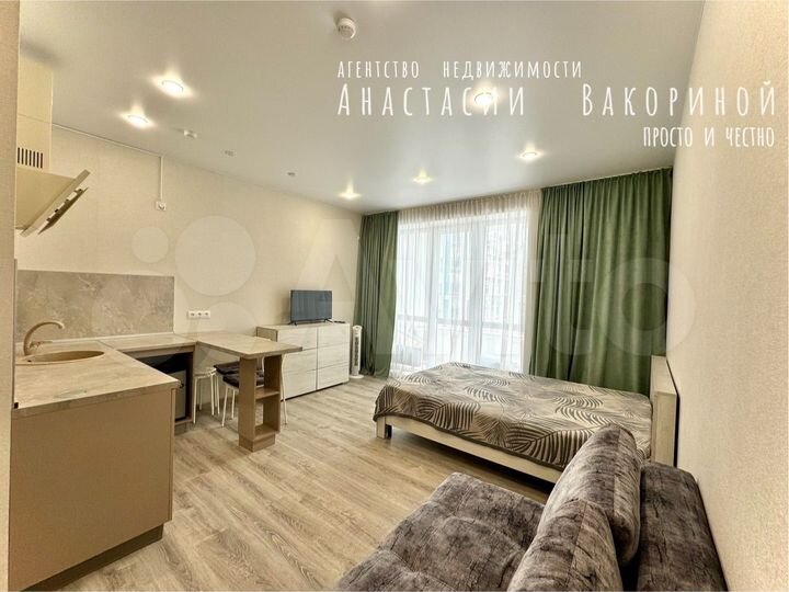 Квартира-студия, 37 м², 6/21 эт.