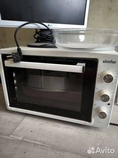 Мини печь духовка бу