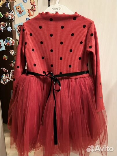 Детское праздничное платье 98