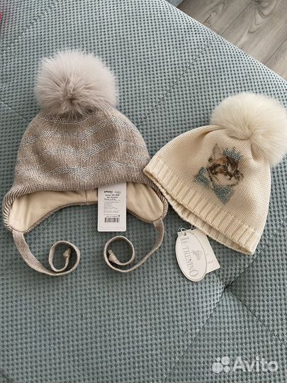 Шапка для девочки il trenino chobi