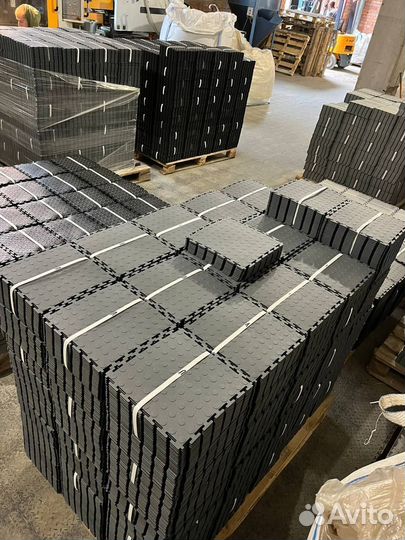 Модульный пол для гаража